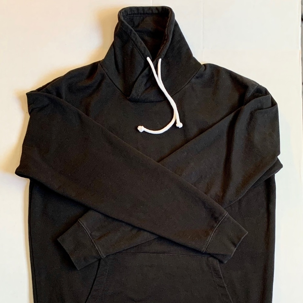 ZARA Men’s High Neck Pullover Sweater Black L